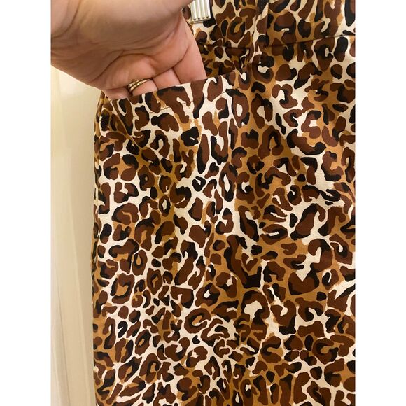 Lilly Pulitzer Cheetah Print Kelly Stretch Pants - Picture 2 of 7